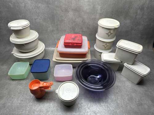 Vintage Tupperware containers