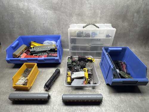 OO scale model trains
