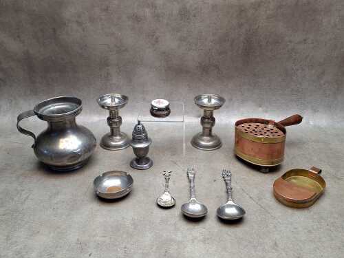 Antique and vintage metalware
