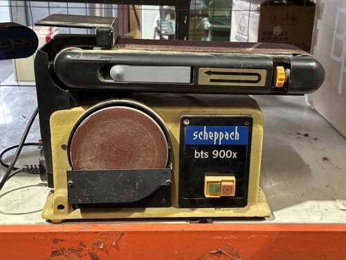 Scheppach Belt and Disc Sander BTS 900X