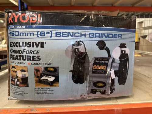 Ryobi GrindForce bench grinder