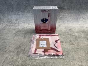 Armani perfume kit & Trenery scarf