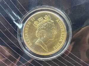 Australian $5 coin & note - 2