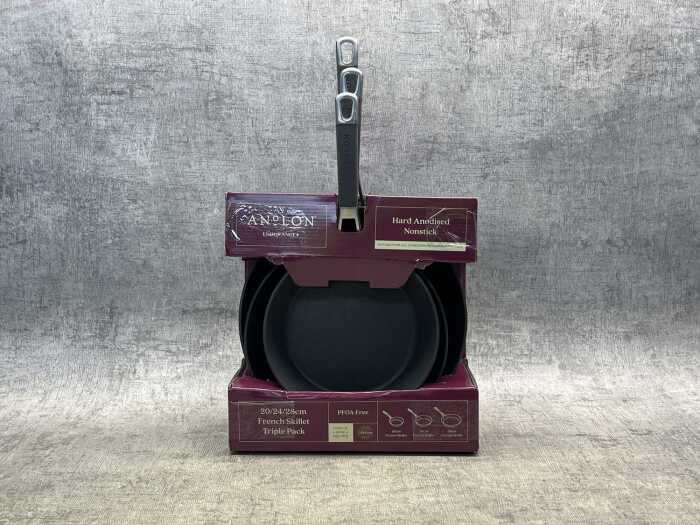 Analon Endurance+ French skillet triple pack