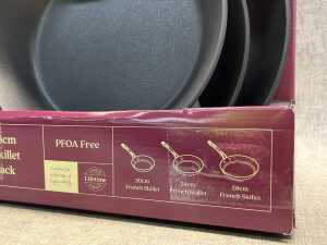 Analon Endurance+ French skillet triple pack - 2