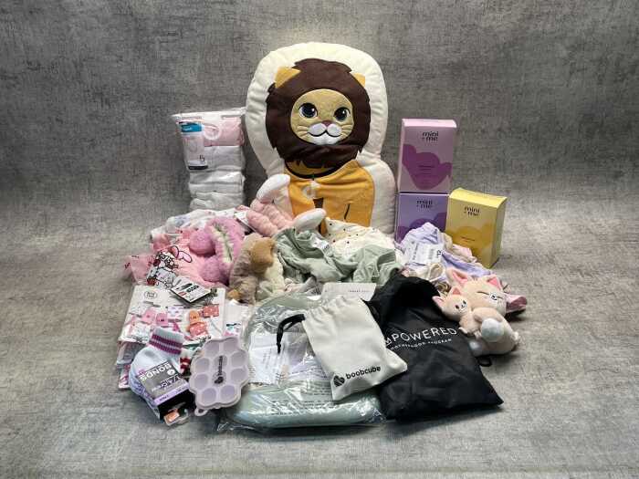 Group of baby girl's clothing