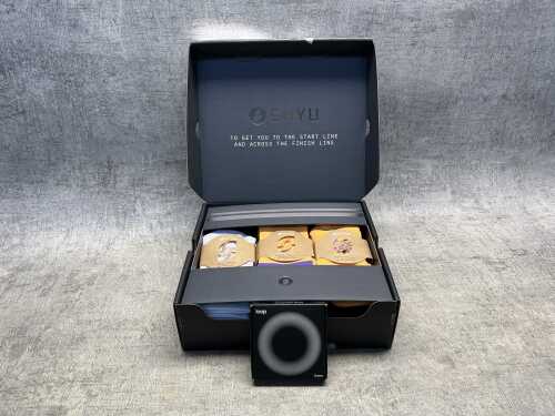 47 · Shyu Socks Marathon Pack & Loop Dream earbuds