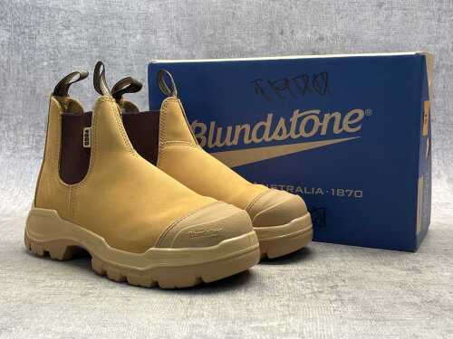 51 · Blundstone Safety leather boots size US 8 Men's