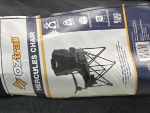 OzTrail camp chair & Night Cat tent - 2