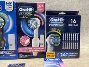 Group of Oral B products - 3