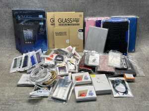 Group of phone & tablet accessories