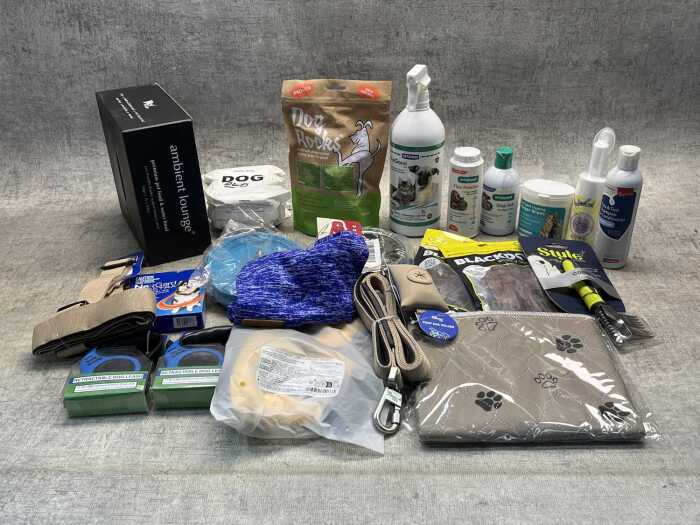 Group of pet products