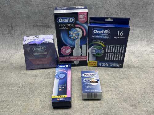Group of oral hygiene products