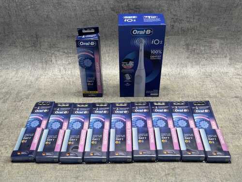 Group of Oral B products