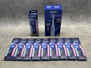 Group of Oral B products