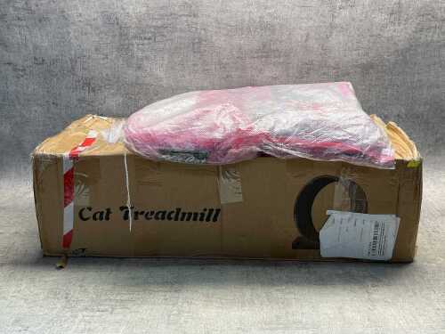 Cat treadmill & cat litter