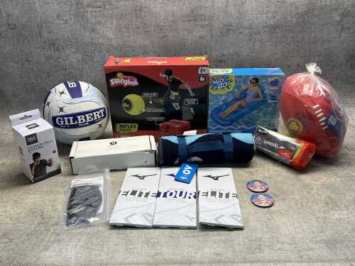 Group of sporting equipment