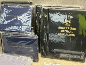 Group of stamp & coin albums - 2