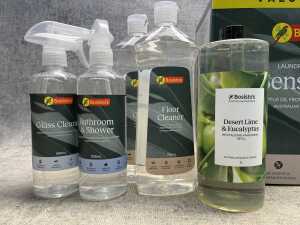 Group of Bosisto's cleaning products - 2