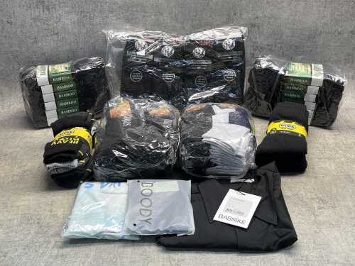 Group of mostly socks