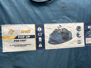 OzTrail tent & Versa-Brella - 2