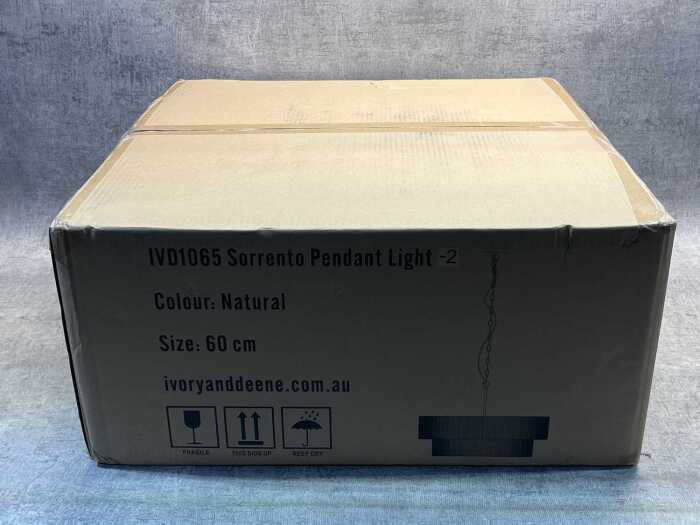 Ivory & Deene Sorrento pendant light