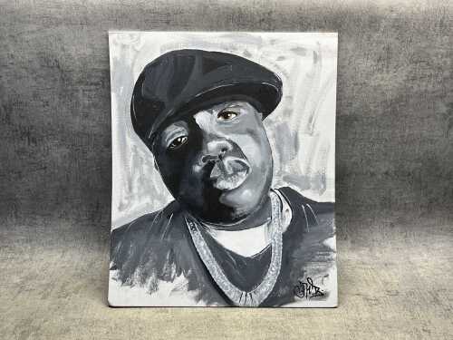 Painting of Notorious B.I.G