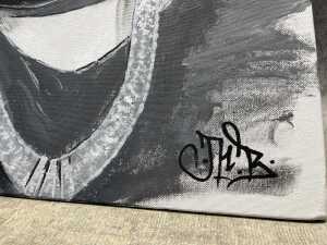 Painting of Notorious B.I.G - 3