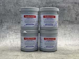 Four tubs of Sudocrem