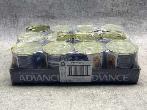 12 cans Advance Adult Sensitive