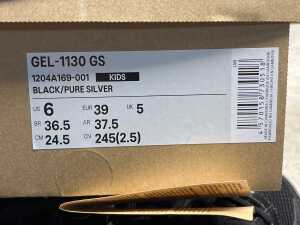 Two pairs Asics Gel-1130 GS size US 6 Kid's - 5