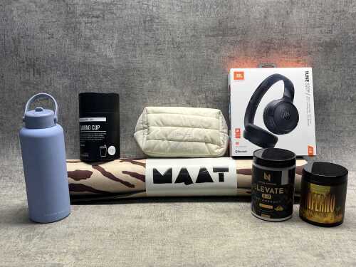 Group of fitness products