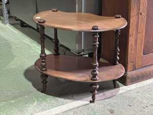 Two-tier side table