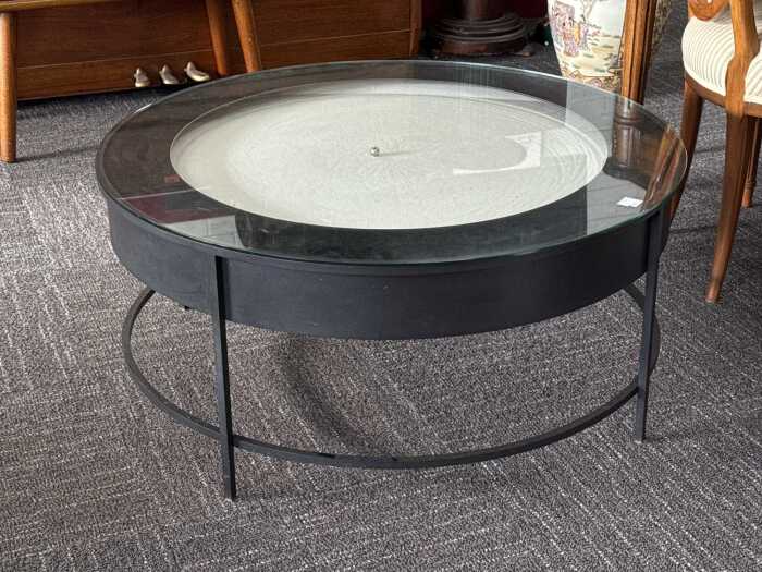 Sisyphus Industries sand art roller ball coffee table - https://sisyphus-industries.com/