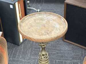 Cast brass reticulated pedestal - 2