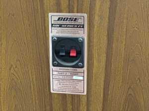Pair of Bose 501 Series IV Direct/Reflecting stereo speakers - 4