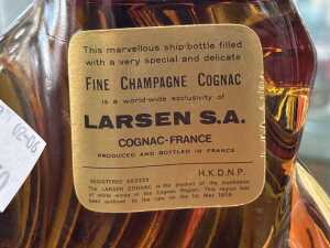 Larsen Viking Ship Cognac decanter - 4