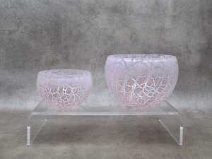 Two 1980s Kosta Boda art glass bowls
