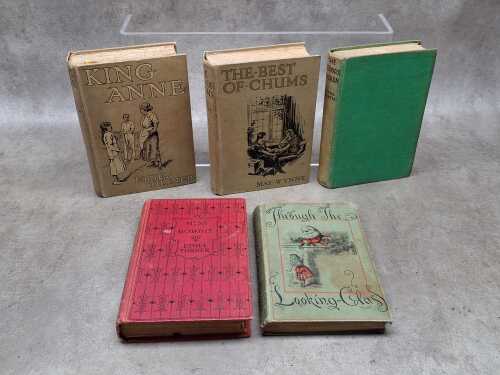 60 · Five vintage and antique books