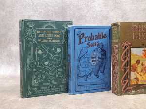 Seven antique books - 3