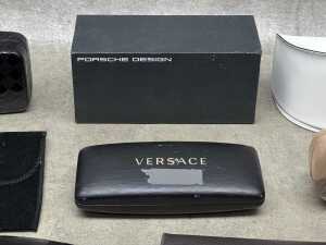 Thirteen designer-style sunglass cases - 3