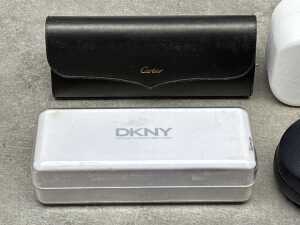 Thirteen designer-style sunglass cases - 5