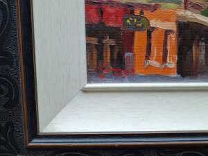 Lucille Tam, Lemongrass Thai Restaurant Carlton. Oil painting on board - 3