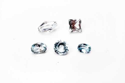 A collection of gemstones