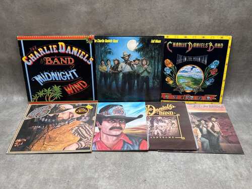 Seven Charlie Daniels Band vinyl records