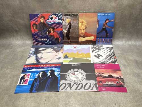 10 '80s Synthpop 12" vinyl singles