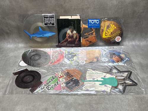14 picture disc 7" vinyl singles