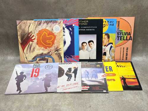 10 '80s Synthpop 12" vinyl singles