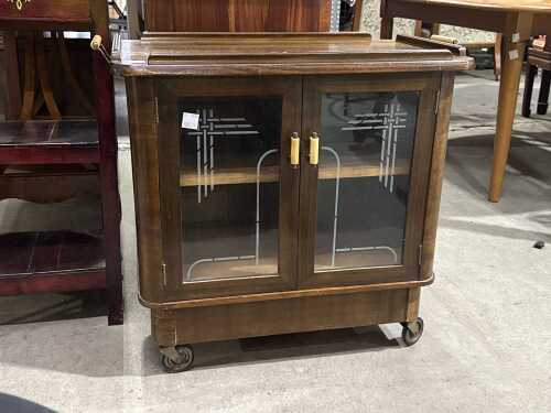 Art Deco bar cabinet