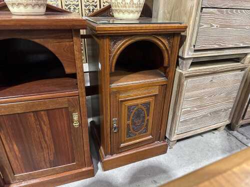 Vintage mahogany bedside table